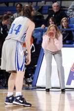 Parent screaming at child during a game